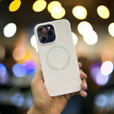 WHITE MAGSAFE SILICON CASE
